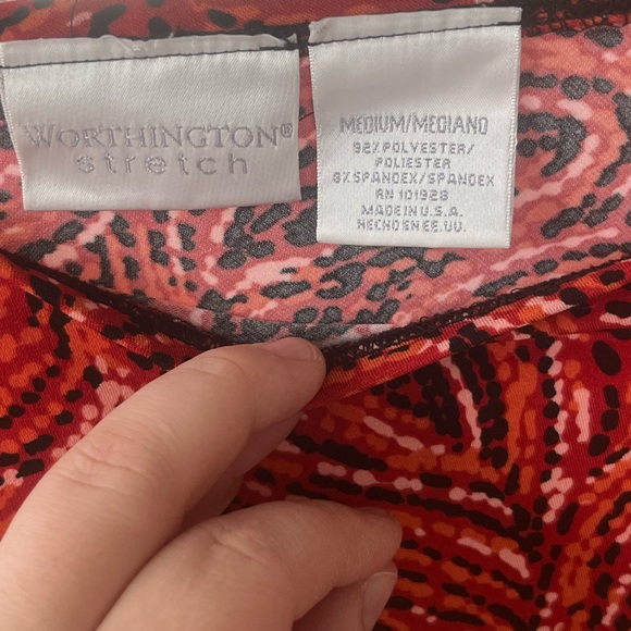 Vintage Y2K Paisley Midi Skirt - Picture 5 of 5